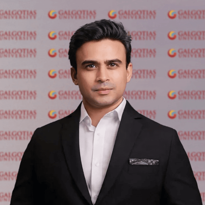 Dhruv Galgotia, ceo, galgotias university